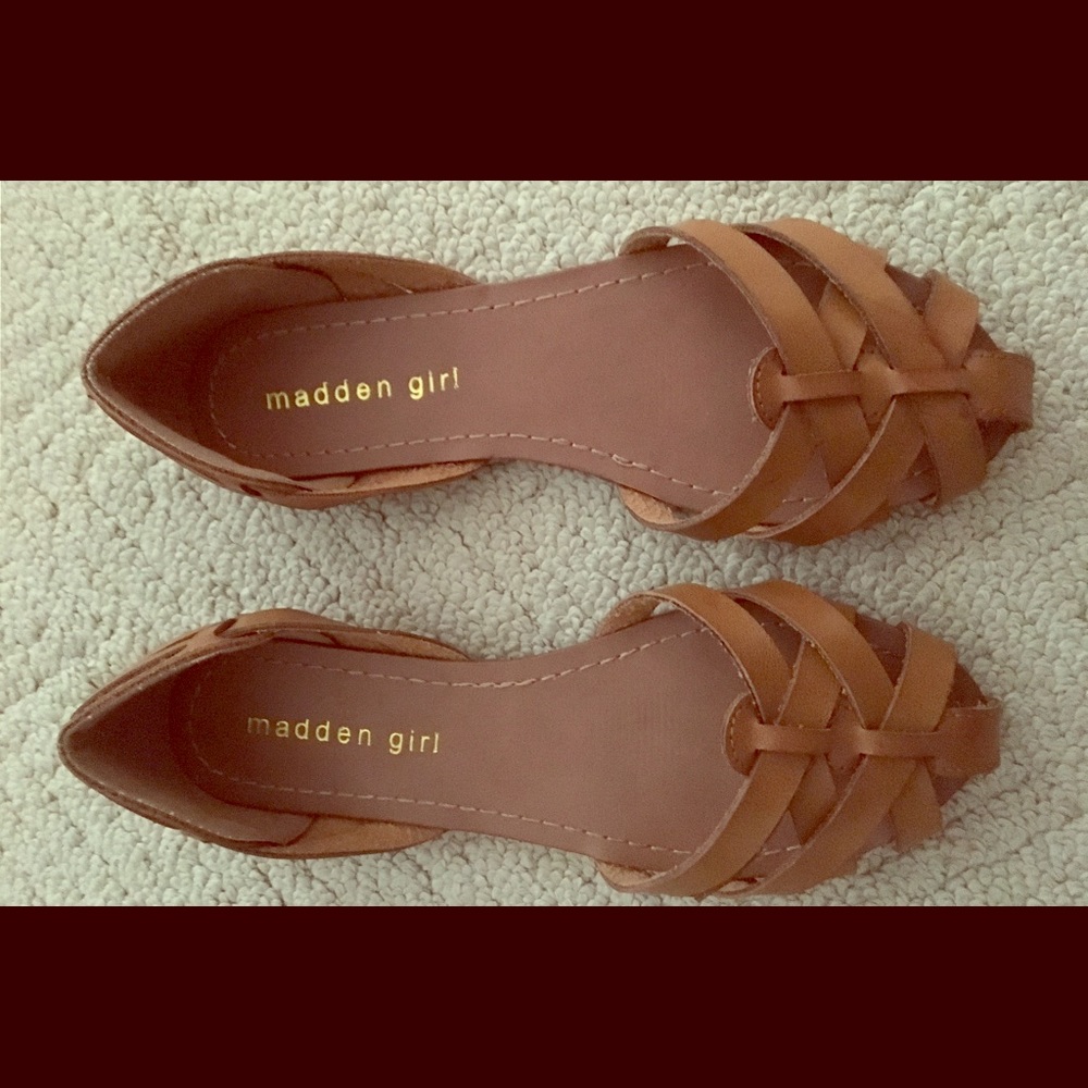 Madden Girl Brown Sandals